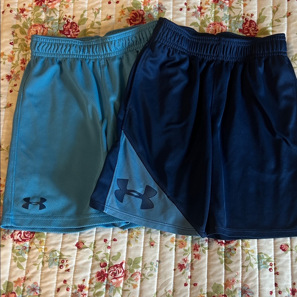 Bundle of Under Armour Shorts Blue Boys Size 6